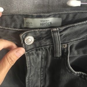 Topshop Moto Hayden w25 L32 gray jeans
